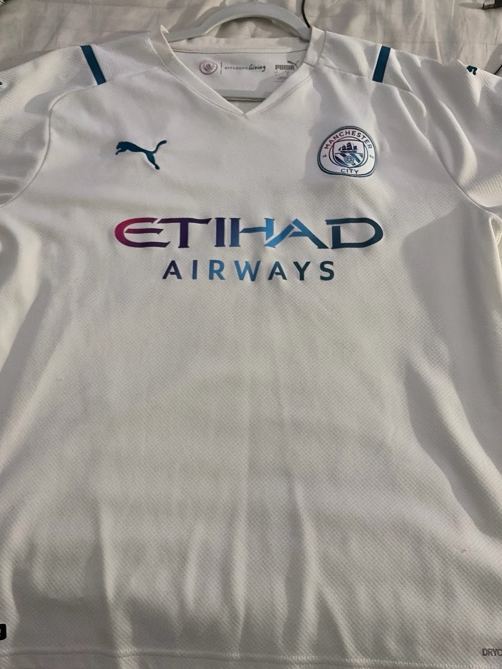 Manchester City 21/22 Premier League official jersey